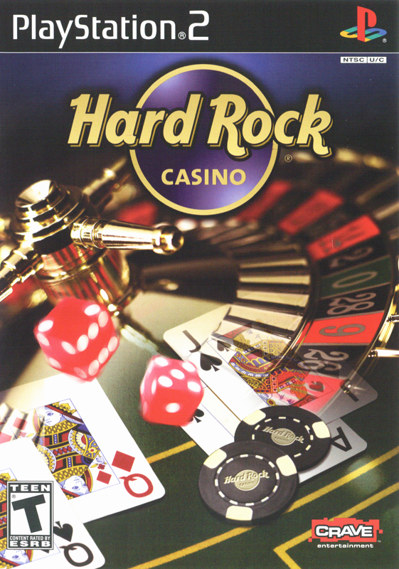 Hard Rock Casino box art for Playstation 2